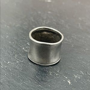 Silpada Hammered Cuff Ring